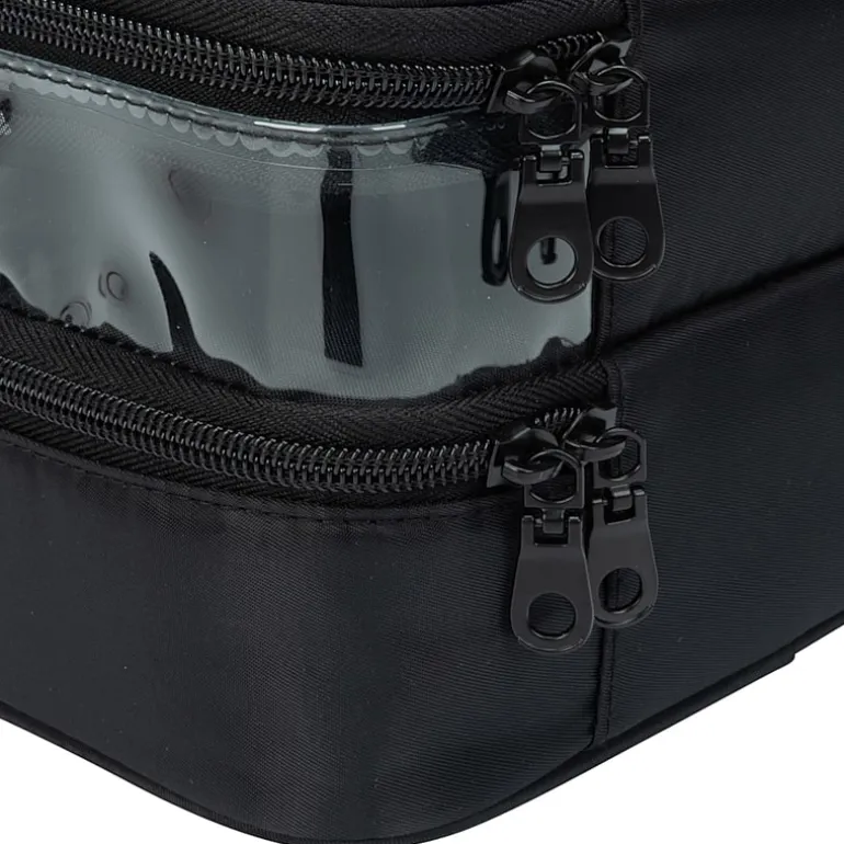 VERONA Clear Train Case Makeup Bag