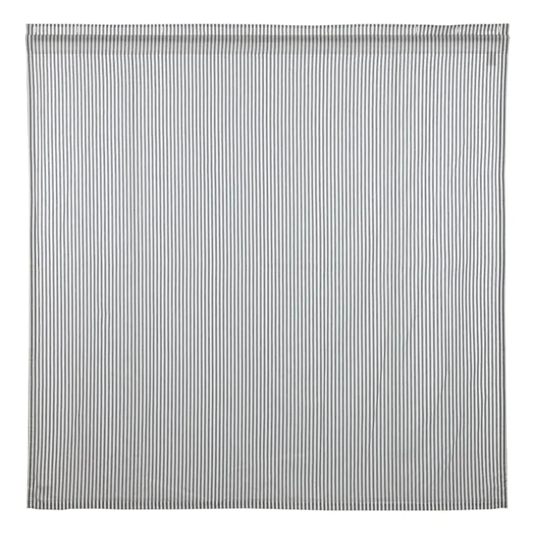 Vhc Brands Sawyer Mill Blue Ticking Shower Curtain