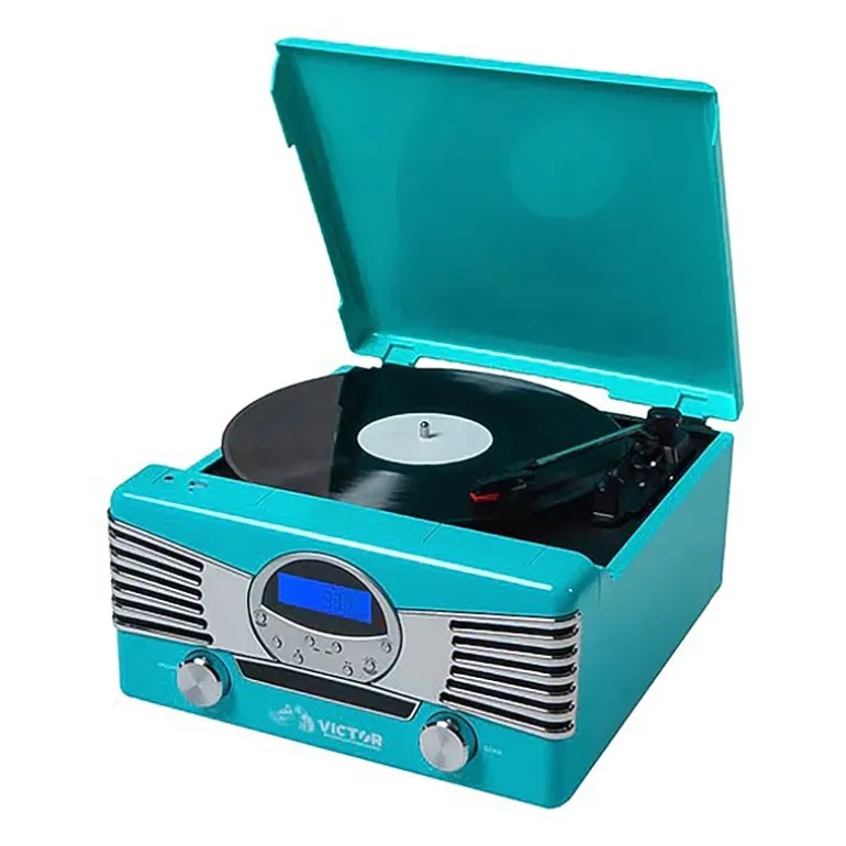 Victor Diner 7-In-1 Music Center Turntable