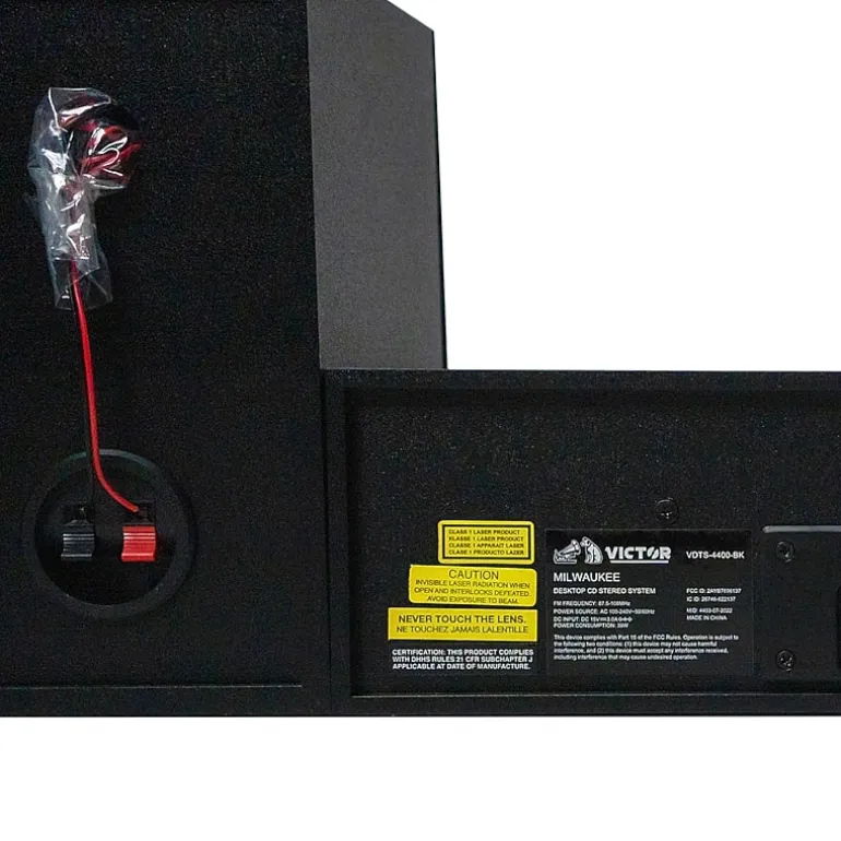 Victor Milwaukee desktop Stereo System