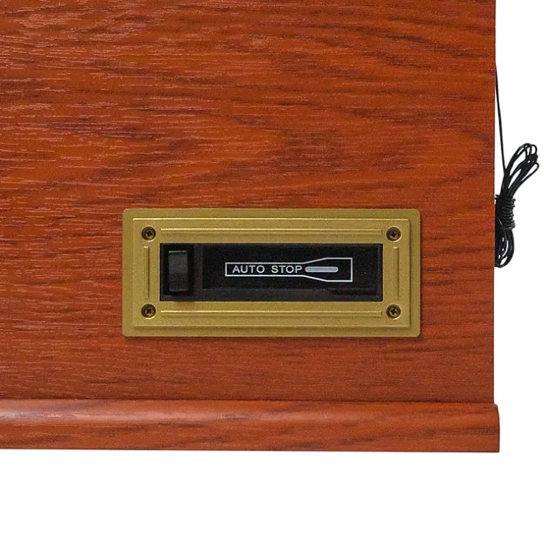 Victor state 7-in-1 mahogany wood music Turntable