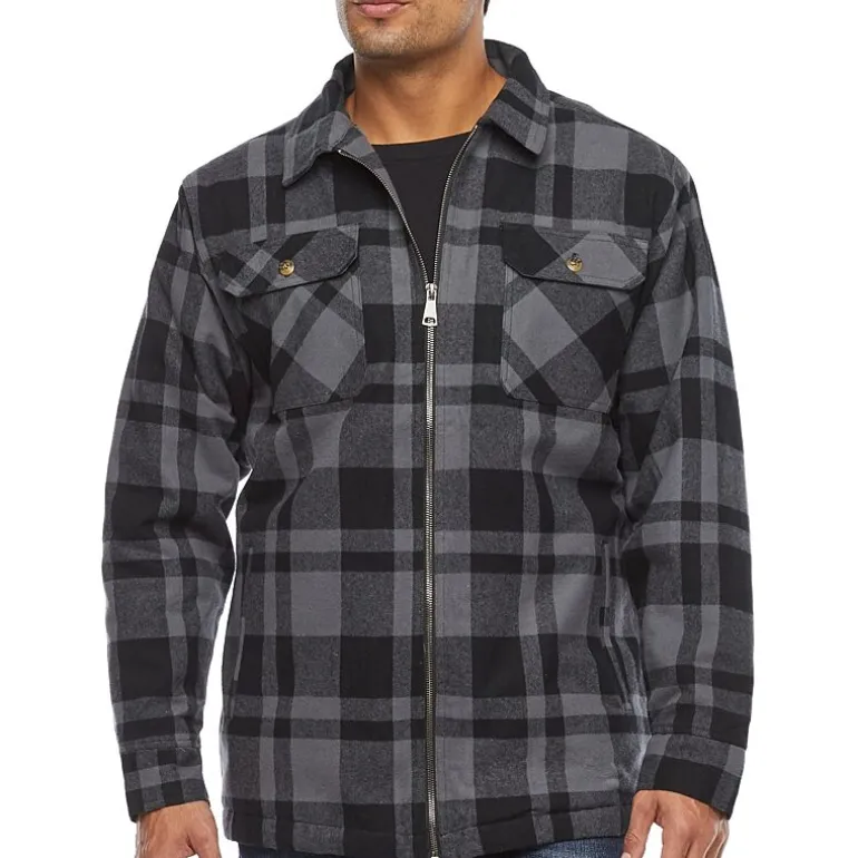Victory Brawny Flannel Mens Midweight Shirt Jacket