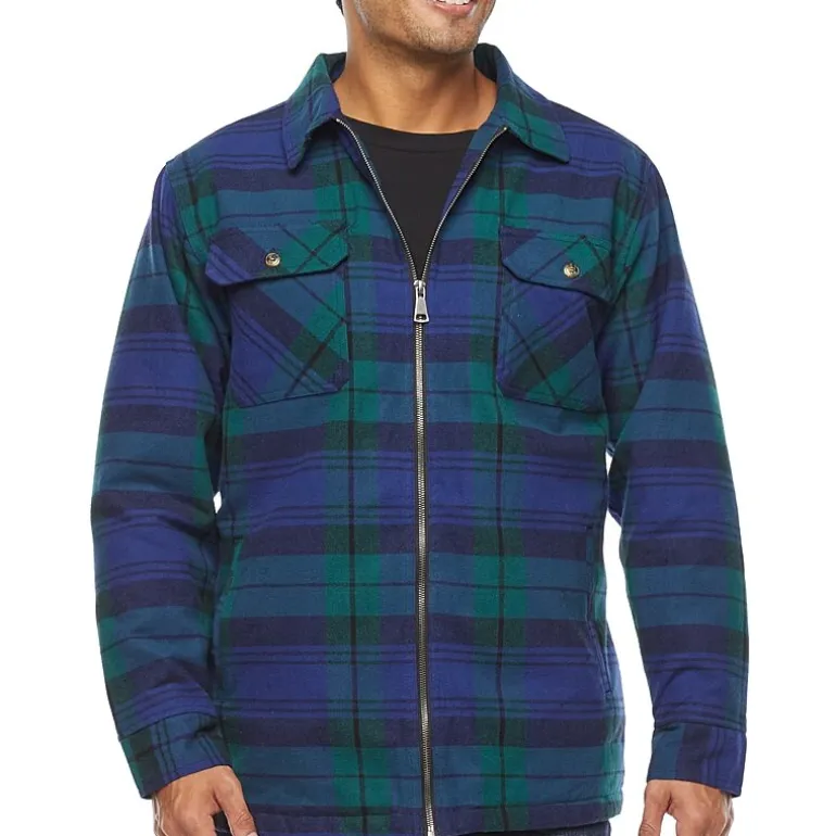 Victory Brawny Flannel Mens Midweight Shirt Jacket