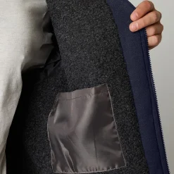 Victory Mens Fleece Hooded Midweight Jacket
