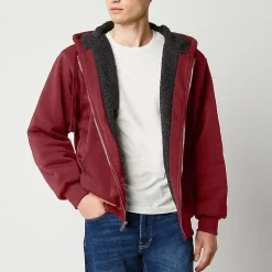 Victory Mens Fleece Hooded Midweight Jacket