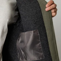 Victory Mens Fleece Hooded Midweight Jacket