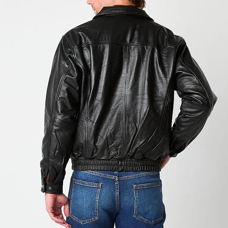 Victory Mens Leather Midweight Jacket