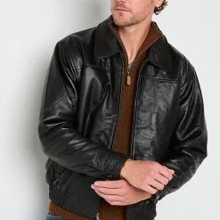 Victory Mens Leather Midweight Jacket