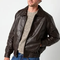 Victory Mens Leather Midweight Jacket