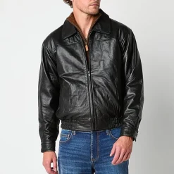 Victory Mens Leather Midweight Jacket