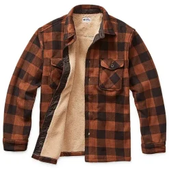 Victory Sherpa Lined Fleece Shirt Jacket