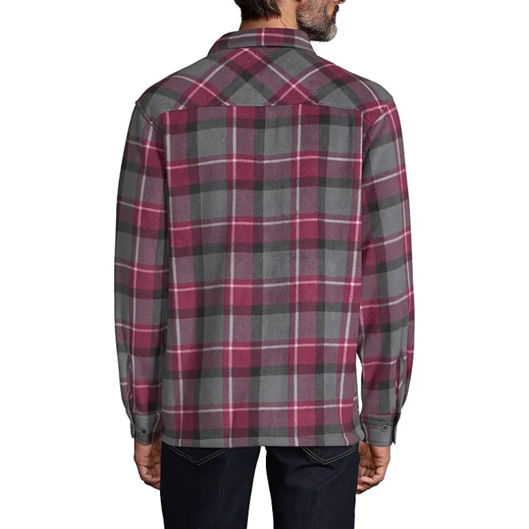Victory Sherpa Lined Fleece Shirt Jacket