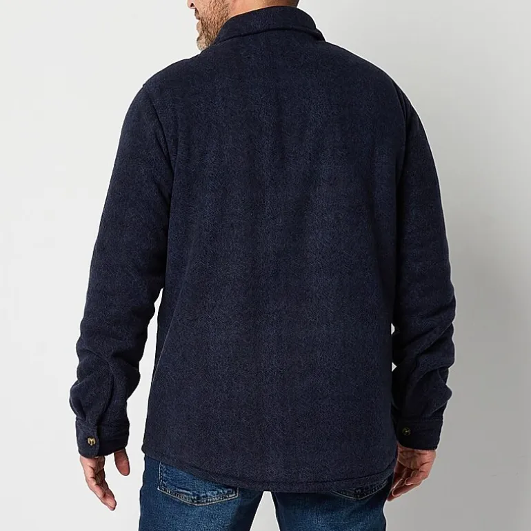 Victory Sherpa Lined Fleece Shirt Jacket