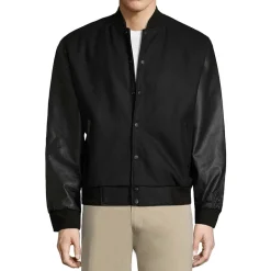 Vintage Leather Classic Varsity Jacket - Big