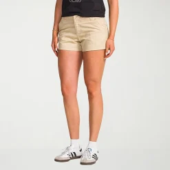VOLCOM Juniors Womens Mid Rise Juniors Shortie Short