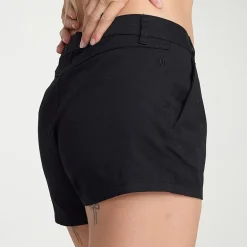 VOLCOM Juniors Womens Mid Rise Juniors Shortie Short