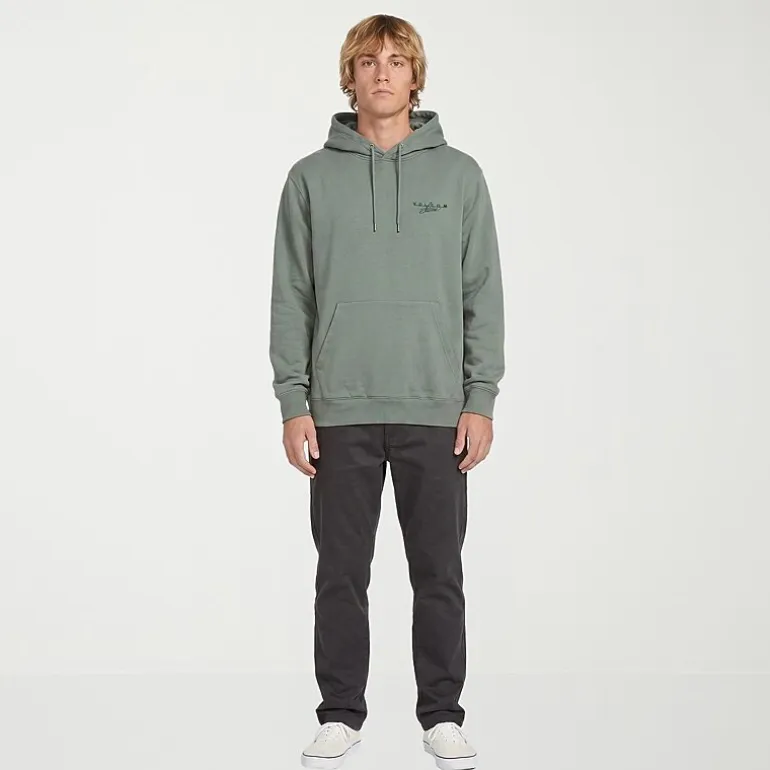 VOLCOM Mens Long Sleeve Fleece Hoodie