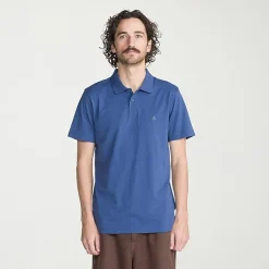 VOLCOM Mens Regular Fit Short Sleeve Polo Shirt