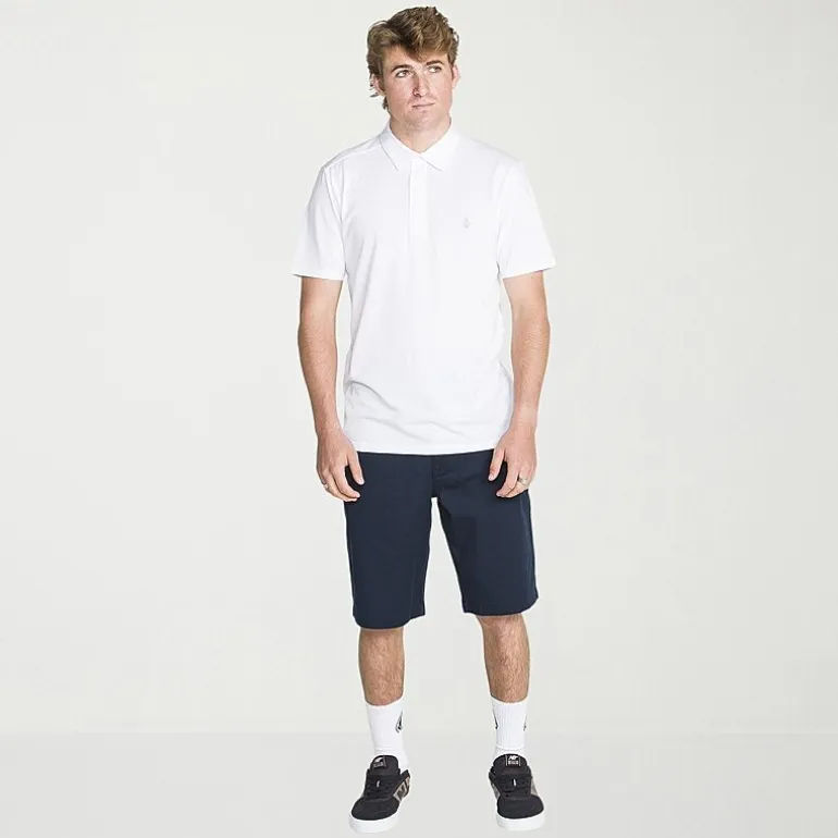 VOLCOM Mens Regular Fit Short Sleeve Polo Shirt