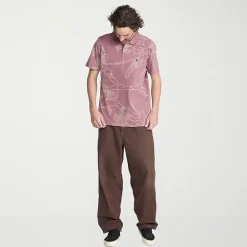 VOLCOM Mens Regular Fit Short Sleeve Polo Shirt