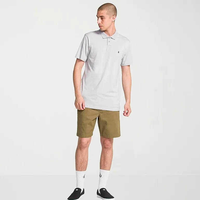 VOLCOM Mens Regular Fit Short Sleeve Polo Shirt