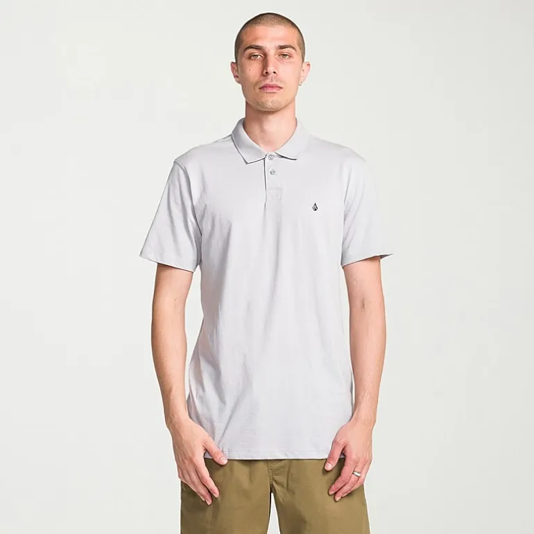 VOLCOM Mens Regular Fit Short Sleeve Polo Shirt