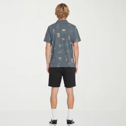 VOLCOM Mens Regular Fit Short Sleeve Polo Shirt