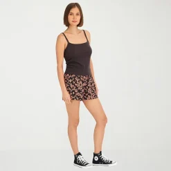 VOLCOM Womens Juniors Pull-On Short