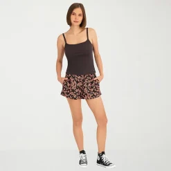 VOLCOM Womens Juniors Pull-On Short