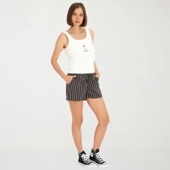 VOLCOM Womens Mid Rise Juniors Pull-On Short
