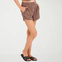VOLCOM Womens Mid Rise Juniors Pull-On Short