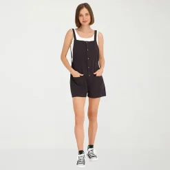 VOLCOM Womens Sleeveless Juniors Romper