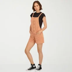 VOLCOM Womens Sleeveless Juniors Romper