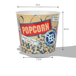 Wabash Valley Farms Family Popcorn Bowl Nostalgic Valentines Day Food Set