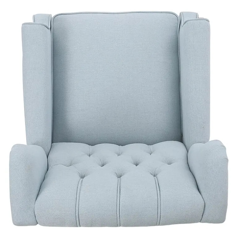 Walter Tufted Roll-Arm Recliner