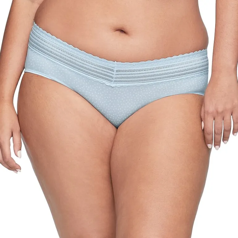 Warners® No Pinching, No Problems® Dig-Free Comfort Waist with Lace Microfiber Hipster 5609J