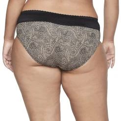 Warners® No Pinching, No Problems® Dig-Free Comfort Waist with Lace Microfiber Hipster 5609J