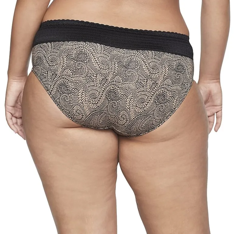 Warners® No Pinching, No Problems® Dig-Free Comfort Waist with Lace Microfiber Hipster 5609J