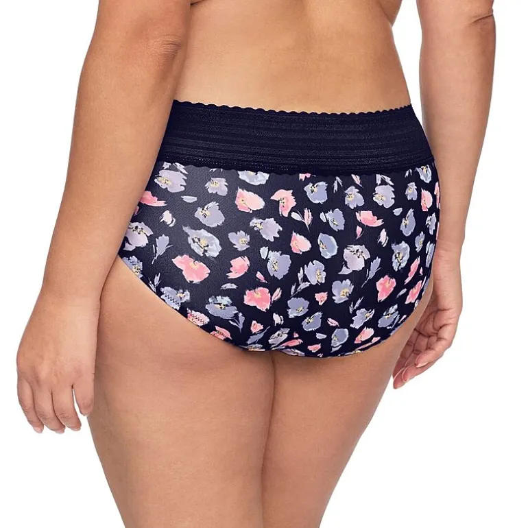 Warners® No Pinching, No Problems® Dig-Free Comfort Waist with Lace Microfiber Hipster 5609J
