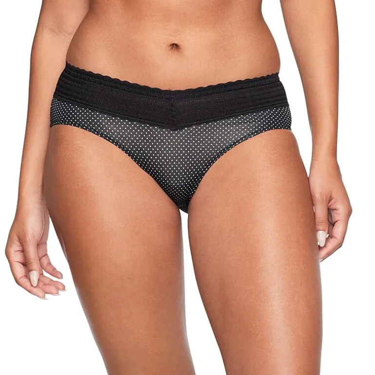 Warners® No Pinching, No Problems® Dig-Free Comfort Waist with Lace Microfiber Hipster 5609J