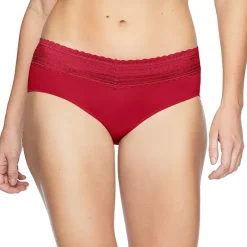 Warners® No Pinching, No Problems® Dig-Free Comfort Waist with Lace Microfiber Hipster 5609J