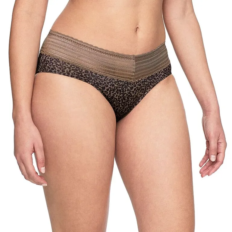 Warners® No Pinching, No Problems® Dig-Free Comfort Waist with Lace Microfiber Hipster 5609J