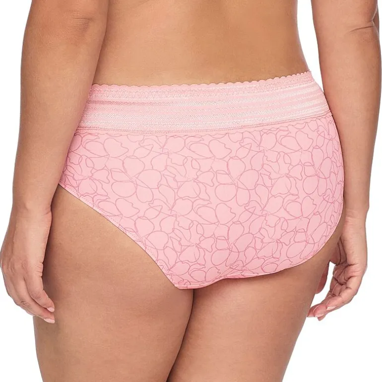 Warners® No Pinching, No Problems® Dig-Free Comfort Waist with Lace Microfiber Hipster 5609J