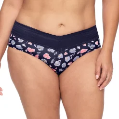 Warners® No Pinching, No Problems® Dig-Free Comfort Waist with Lace Microfiber Hipster 5609J