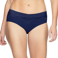 Warners® No Pinching, No Problems® Dig-Free Comfort Waist with Lace Microfiber Hipster 5609J