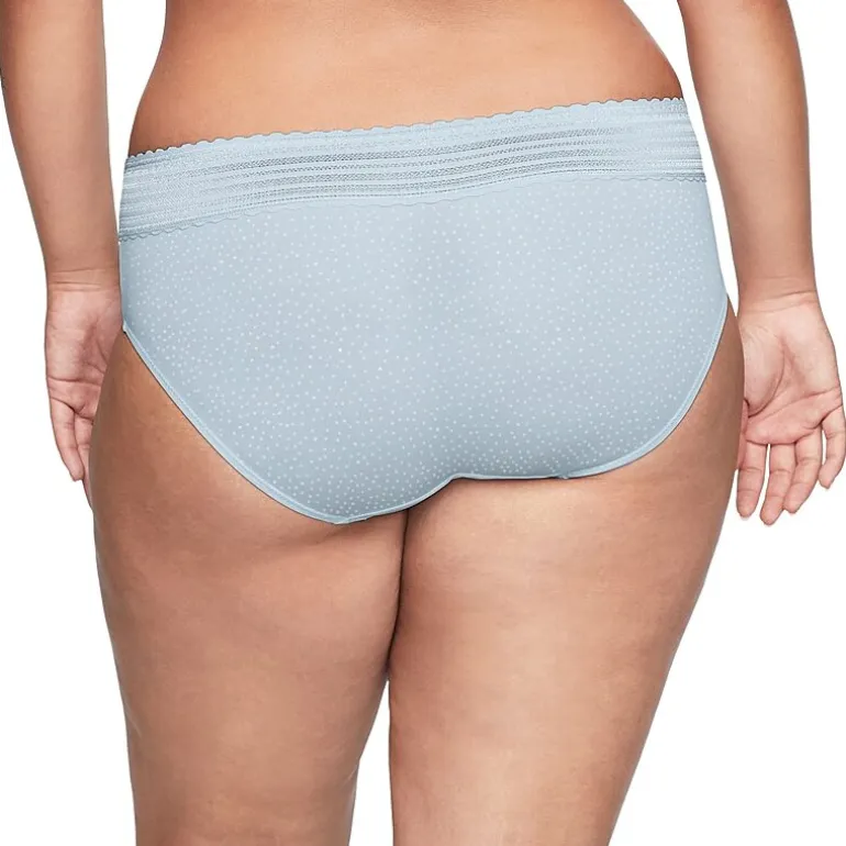 Warners® No Pinching, No Problems® Dig-Free Comfort Waist with Lace Microfiber Hipster 5609J