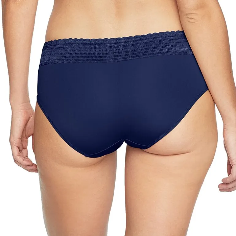 Warners® No Pinching, No Problems® Dig-Free Comfort Waist with Lace Microfiber Hipster 5609J