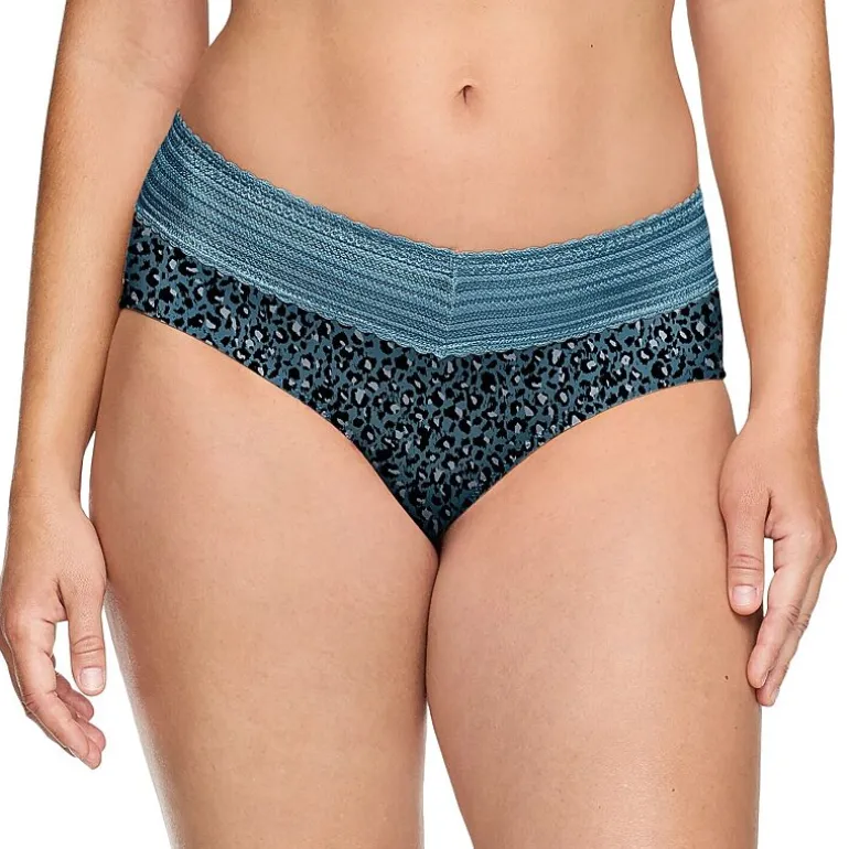 Warners® No Pinching, No Problems® Dig-Free Comfort Waist with Lace Microfiber Hipster 5609J