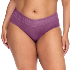 Warners® No Pinching, No Problems® Dig-Free Comfort Waist with Lace Microfiber Hipster 5609J