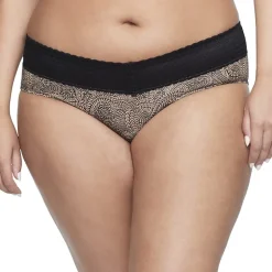 Warners® No Pinching, No Problems® Dig-Free Comfort Waist with Lace Microfiber Hipster 5609J